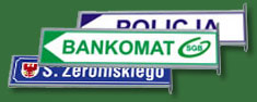 tablice uliczne - wydawnictwo profill